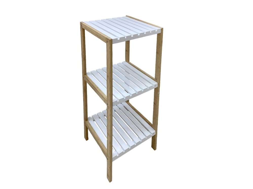 3-tier Bamboo Bathroom Rack