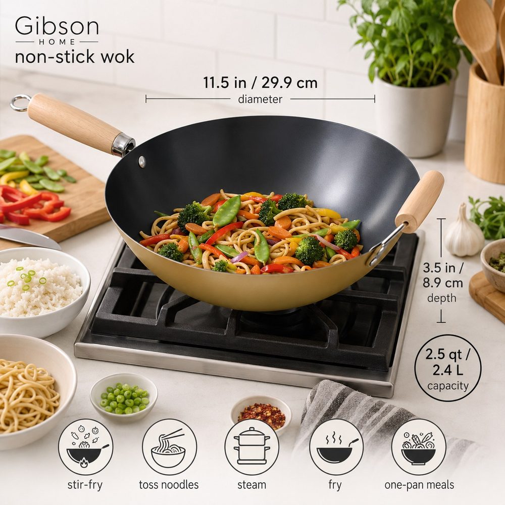 Gibson Home Wok (11.8″)