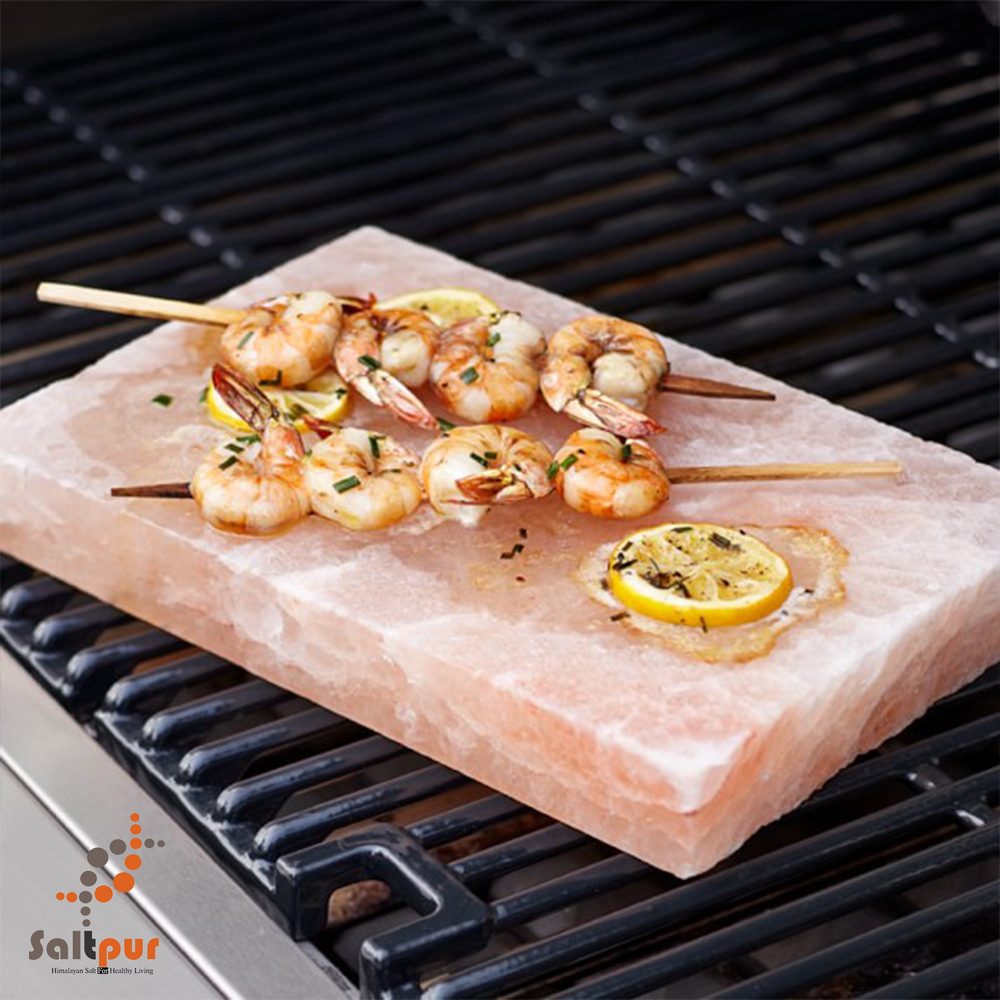 Himalayan Salt Plate For Cooking and Serving (12*8 inch)