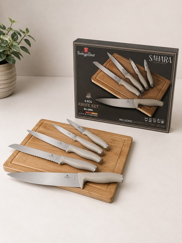 Knife Set with Cutting Board (Berlingerhaus)