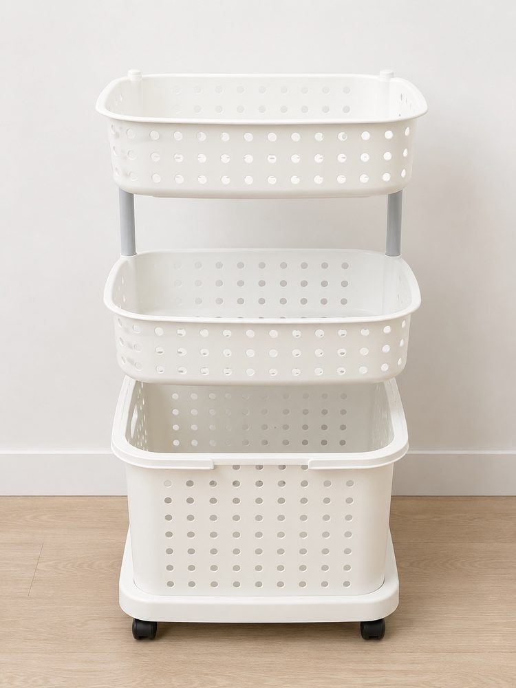 Plastic Laundry Basket Organizer