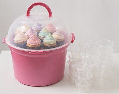 Round Cake/Cupcake Carrier