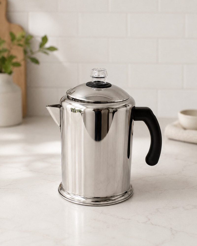 Stainless Steel Tea/Coffee Jug (12 Cup)