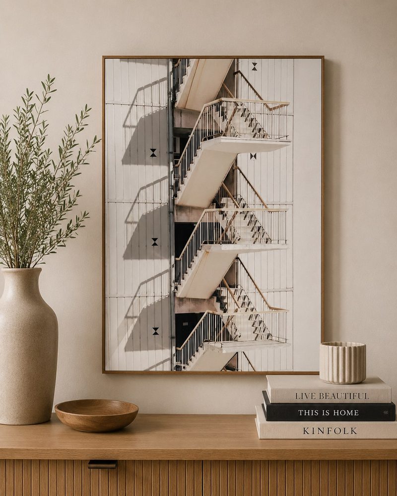 Staircase Canvas Art (16″*24″)