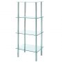 4 Tiered Frosted Glass Unit (Square)