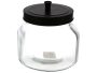 Glass Jar with Black Lid (1.5L)