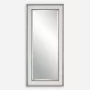 Silver & White Mirror