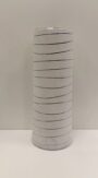 White & Silver Ceramic Vase44